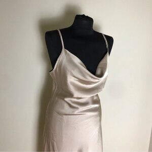 Champagne Slip Dress